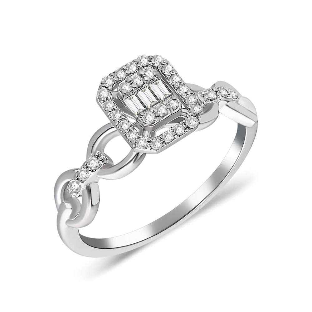 Aurelion – Baguette Diamond Ring