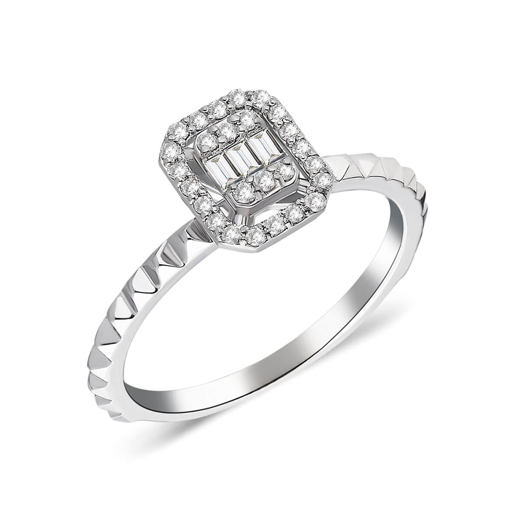 Valeris – Baguette Diamond Ring