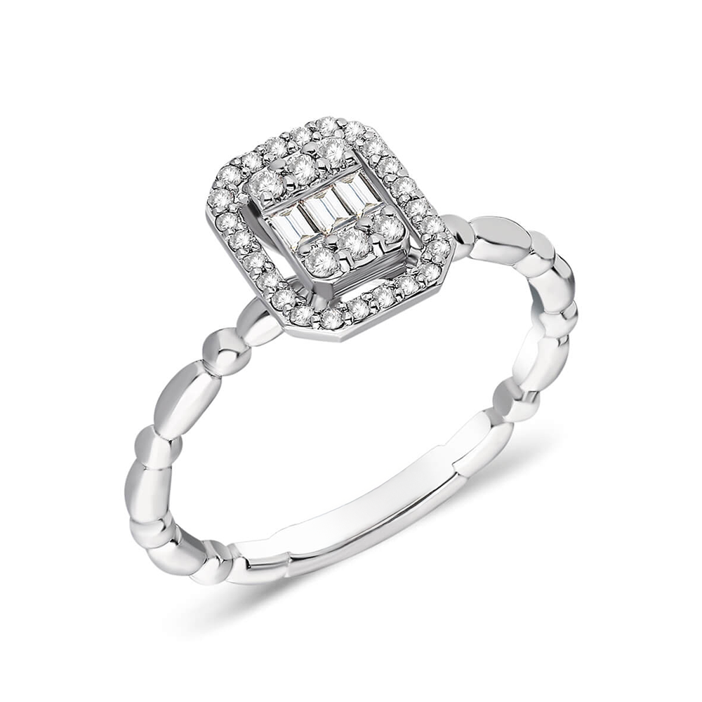 Luneth – Baguette Diamond Ring