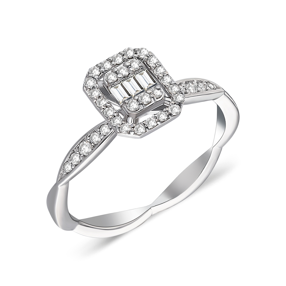 Elyra – Baguette Diamond Ring