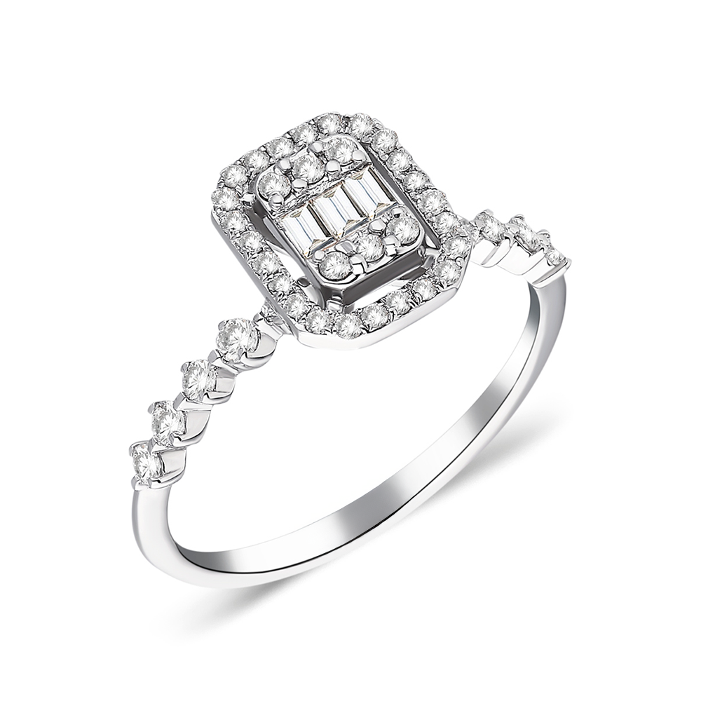 Elvire – Baguette Diamond Ring