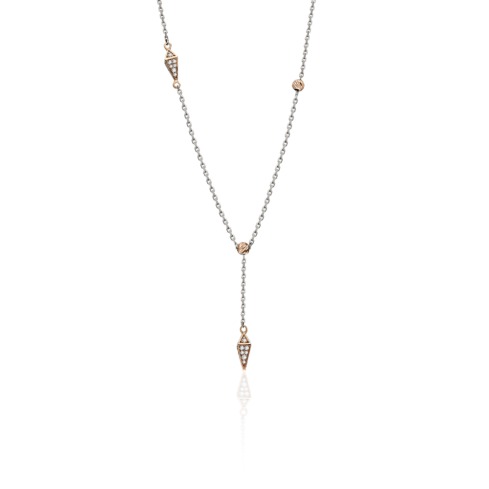 Alchemy Diamond Drop Necklace